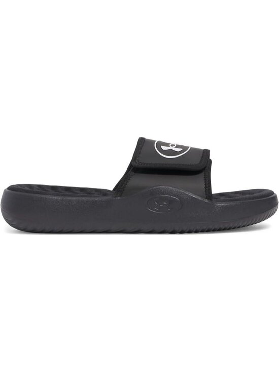 Men\'s All Black Ignite Pro Slide Comfort Soft Rubber Slip On Flat Sandal Shoes main image 2